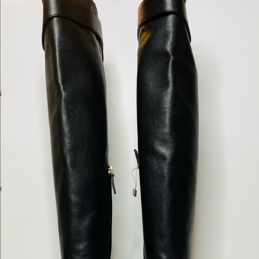 VALENTINO GARAVANI Over The Knee Black Boots - Picture 11 of 14